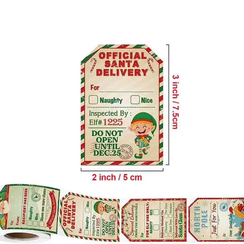Habicare SS Christmas Gift Labels (200pcs) Christmas Gift Labels (200pcs)