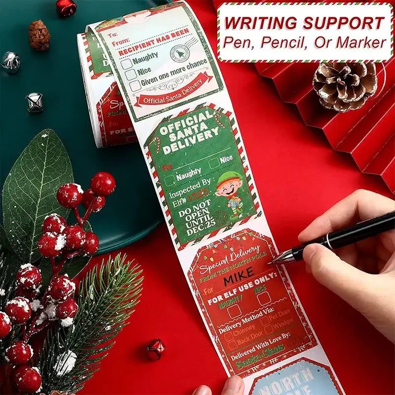 Habicare SS Christmas Gift Labels (200pcs) Christmas Gift Labels (200pcs)