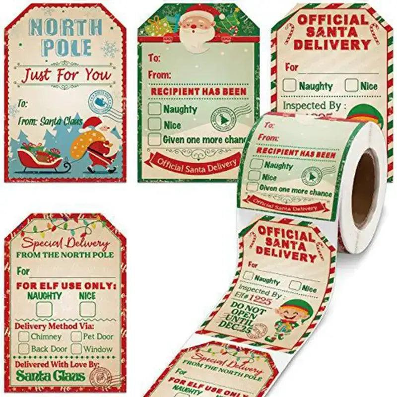 Habicare SS Christmas Gift Labels (200pcs) Christmas Gift Labels (200pcs)