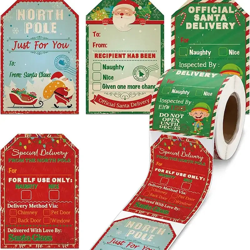 Habicare SS Christmas Gift Labels (200pcs) Christmas Gift Labels (200pcs)