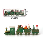 Habicare SS Christmas Wooden Train Christmas Wooden Train