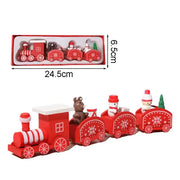 Habicare SS Christmas Wooden Train Christmas Wooden Train