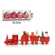 Habicare SS Christmas Wooden Train Christmas Wooden Train