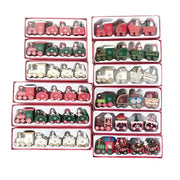 Habicare SS Christmas Wooden Train Christmas Wooden Train