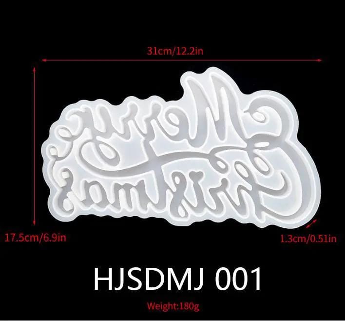 Resin Art NZ Moulds Christmas Moulds - 02 Christmas Moulds - 02 | NZ