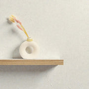 Nest & Stem Homewares Ceramic Vase Frankly Cotton Ceramic Round Textured Vase With Twine Neck Frankly Cotton Ceramic Round Textured Vase With Twine Neck