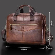 Habicare 9eight5 Classic Leather Office Bag Classic Leather Office Bag