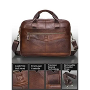 Habicare 9eight5 Classic Leather Office Bag Classic Leather Office Bag