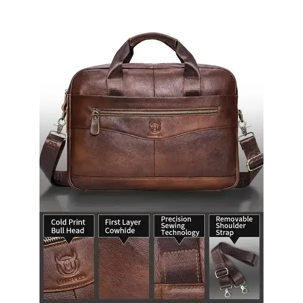 Habicare 9eight5 Classic Leather Office Bag Classic Leather Office Bag