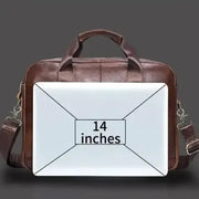 Habicare 9eight5 Classic Leather Office Bag Classic Leather Office Bag
