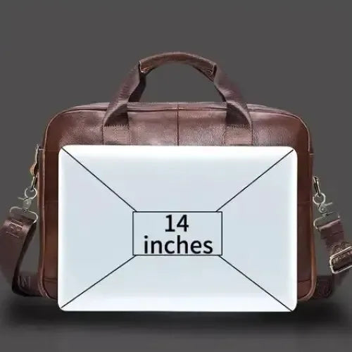 Habicare 9eight5 Classic Leather Office Bag Classic Leather Office Bag