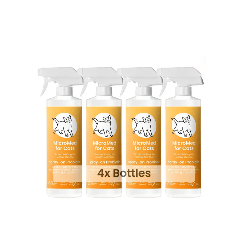 MicroMed Immediate Care MicroMed for Cats Acute Care – 4 x 500ml Bundle MicroMed for Cats Acute Care – 4 x 500ml Bundle | NZ