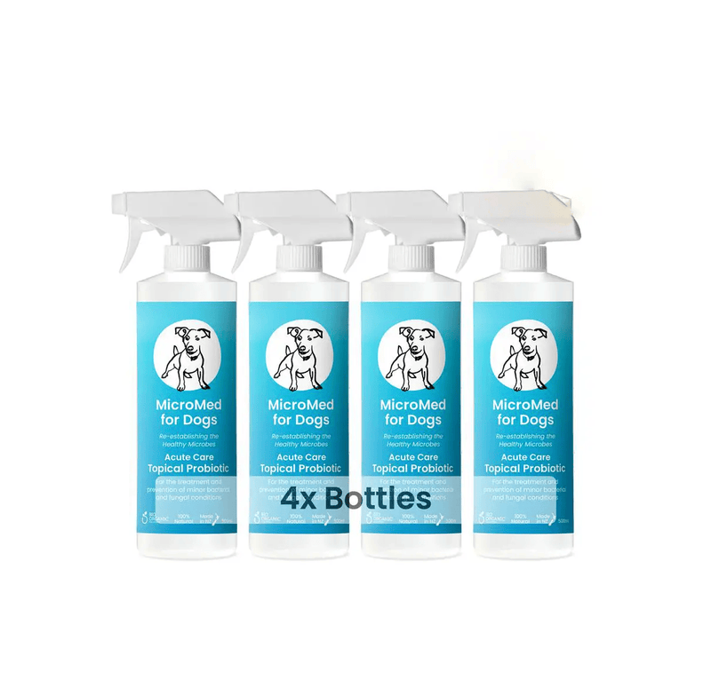 MicroMed Immediate Care MicroMed for Dogs Acute Care – 4 x 500ml Bundle MicroMed for Dogs Acute Care – 4 x 500ml Bundle | NZ