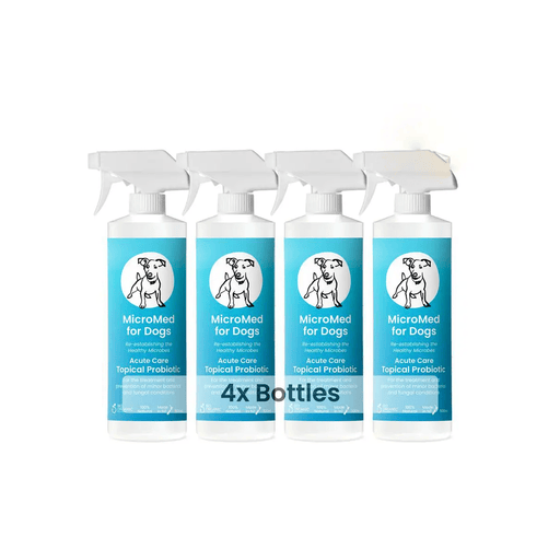 MicroMed Immediate Care MicroMed for Dogs Acute Care – 4 x 500ml Bundle MicroMed for Dogs Acute Care – 4 x 500ml Bundle | NZ