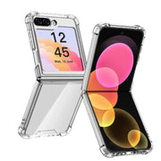 Habicare 9eight5 Clear Bumper Case for Samsung Galaxy Z Flip Series Clear Bumper Case for Samsung Galaxy Z Flip Series