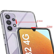 Habicare 9eight5 Clear Silicone Case for Samsung Galaxy A Series Clear Silicone Case for Samsung Galaxy A Series