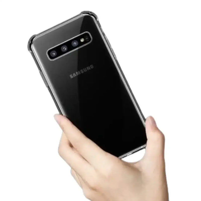 Clear Silicone Shockproof Case for Samsung Galaxy S & Note Series – view 1
