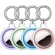 Habicare TWS Clear Waterproof Air Tag Keychain Cover Clear Waterproof Air Tag Keychain Cover