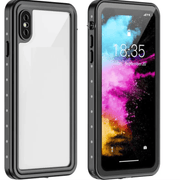 techplus iPhone X Waterproof Case Redpepper Full Protective Cover Redpepper Waterproof Case for iPhone X 360 Protection
