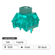 Clicky Hot-Swap Mechanical Switches – Gaming Keyboard (different sets available) – view 7