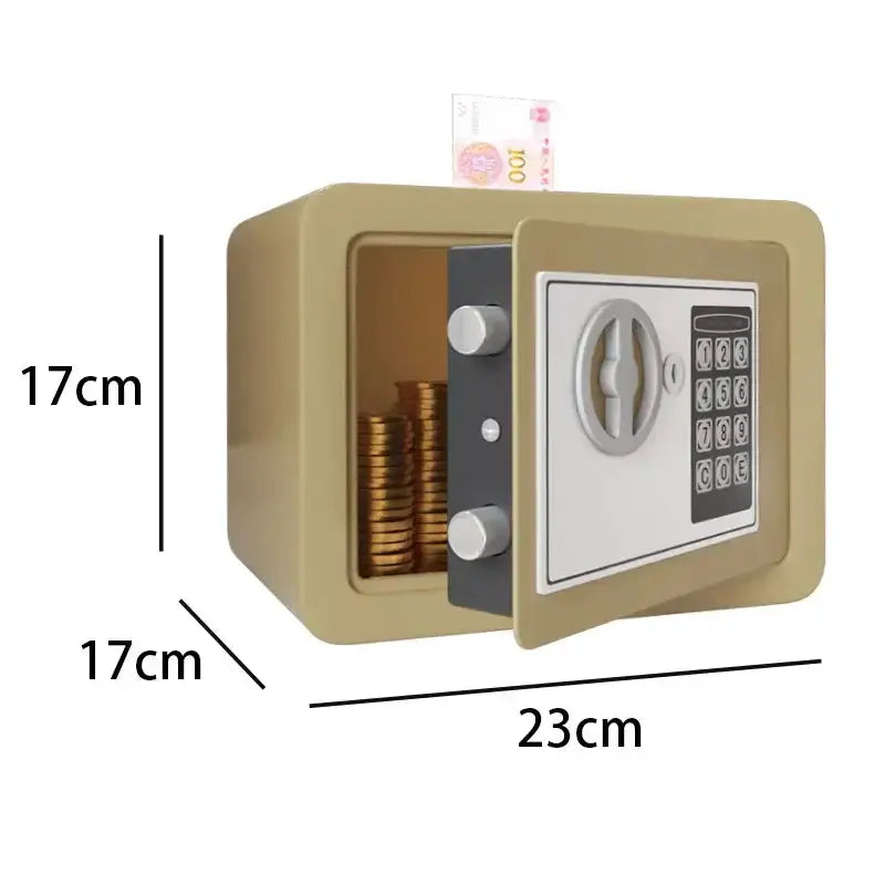Habicare SS Compact Digital Safe for Cash & Valuables Compact Digital Safe for Cash & Valuables