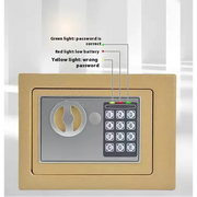Habicare SS Compact Digital Safe with Key & Password Compact Digital Safe with Key & Password