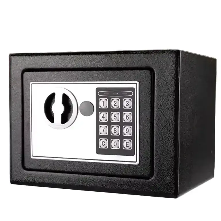 Habicare SS Compact Digital Safe with Key & Password Compact Digital Safe with Key & Password