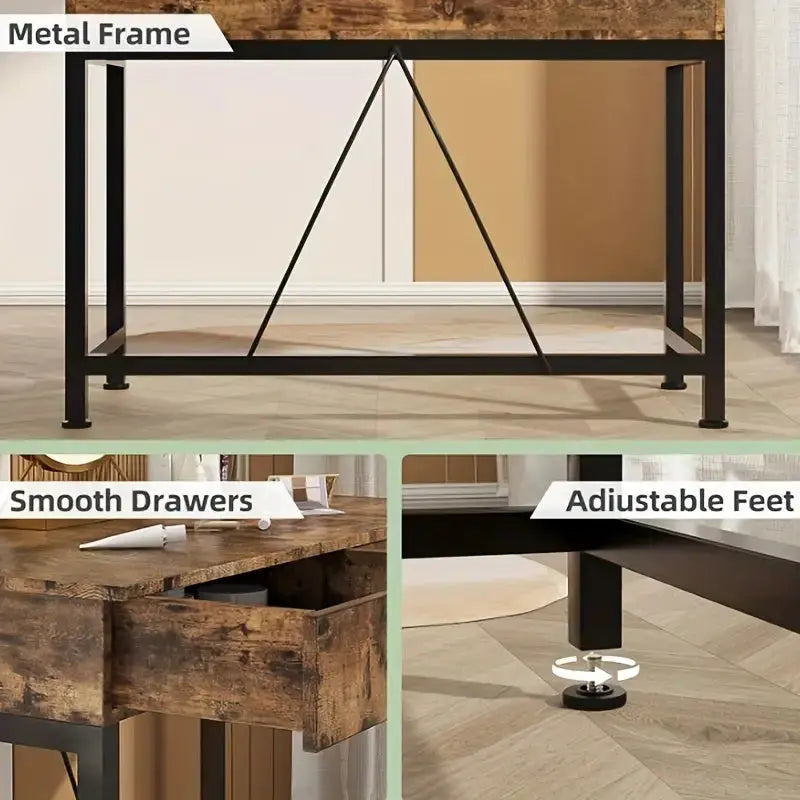 Habicare SS Computer Desk with Drawers (3 colours available) Computer Desk with Drawers (3 colours available)