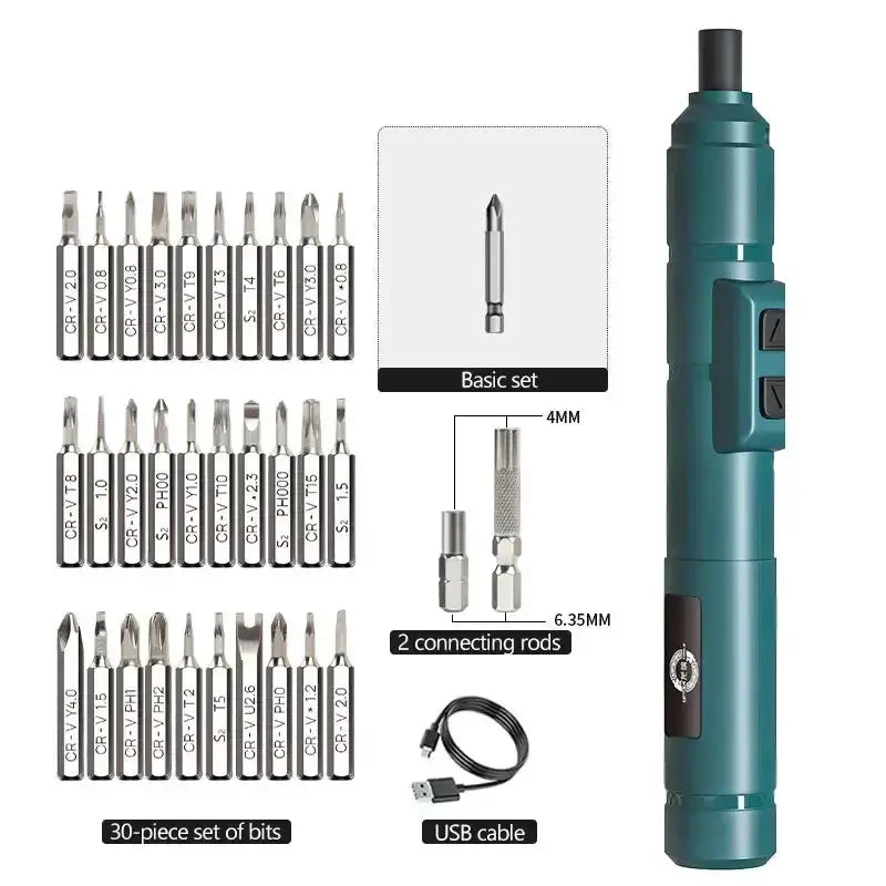 Cordless Electric Screwdriver Set (5 different sets available) – view 7