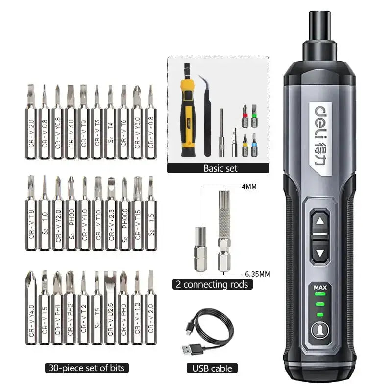 Cordless Electric Screwdriver Set (5 different sets available) – view 6