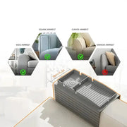 Habicare Silicone Sofa Armrest Cup Holder & Storage Pockets Silicone Sofa Armrest Cup Holder & Storage Pockets