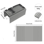 Habicare Silicone Sofa Armrest Cup Holder & Storage Pockets Silicone Sofa Armrest Cup Holder & Storage Pockets