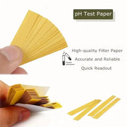 PH 1-14 Test Paper for Water, Soil, and Food Testing - 240 Strips with Storage Case – view 4