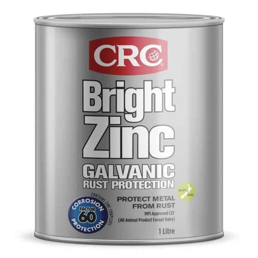 CRC Bright Zinc CRC Bright Zinc Can 1L CRC Bright Zinc Can 1L Heavy Duty Rust Protection