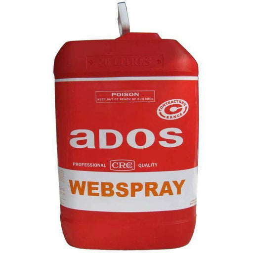 CRC ADOS Webspray 20L Fast Drying Adhesive for Foam and Fibrous Materials with Precise Tack Control