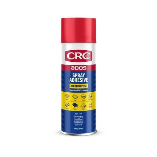 CRC CRC CRC Multipurpose Spray Adhesive 210ml - 8015 Multipurpose Spray Adhesive CRC 210ml Fast Bonding