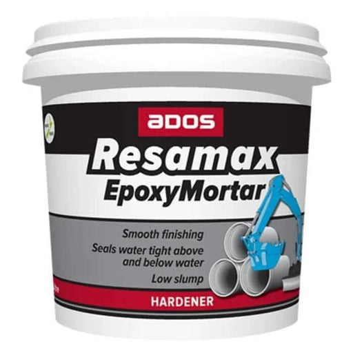 ADOS Resamax Epoxy Mortar Hardener 10L Ultimate Repair Solution For Waterproof Concrete Brick Plaster Masonry Sealing