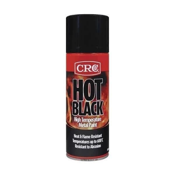 CRC CRC Paint CRC Hot Black High Temp Paint Aerosol 400ml - 5131 High Temp Paint Aerosol CRC Hot Black 400ml