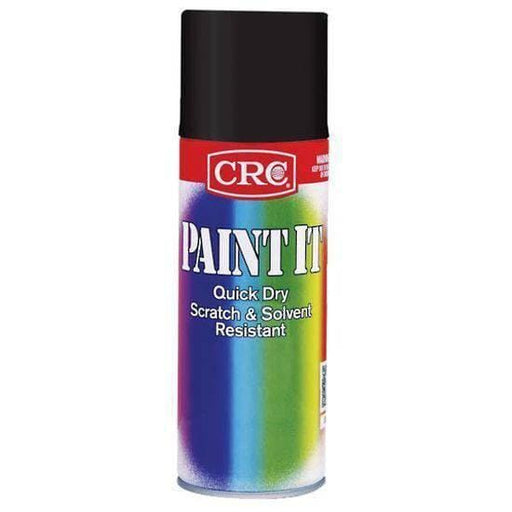 CRC CRC Paint CRC Paint It Black Satin 400ml 3378 CRC Paint It Black Satin 400ml Enamel Spray