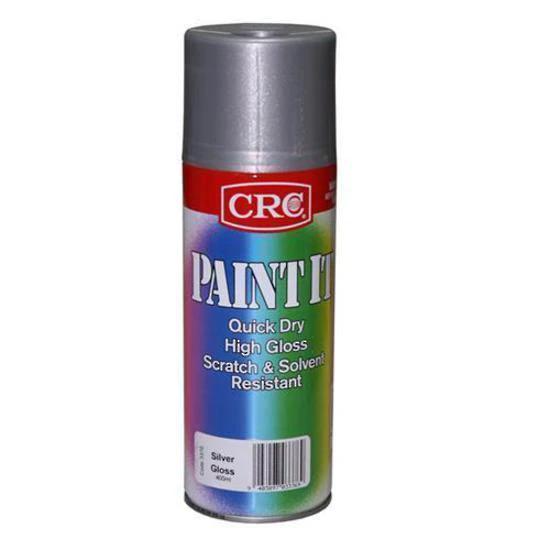 CRC General CRC Paint It Silver 400ml CRC Paint It Silver 400ml Quick Dry Enamel