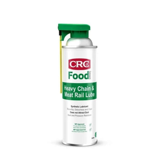 CRC Food Grade Heavy Chain And Meat Rail Lube 500ml Odourless Penetrating Protection For Dairy And Meat Processing
