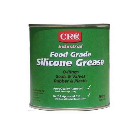 CRC Food Grade Lubricants CRC Food Grade Silicone Grease Pot 500ml CRC Food Grade Silicone Grease Pot 500ml Lubricant