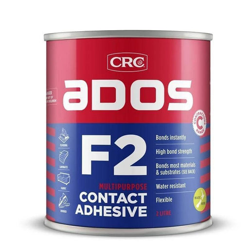 CRC General CRC F2 Contact Adhesive Can 2L CRC F2 Contact Adhesive 2L Multipurpose Bonding