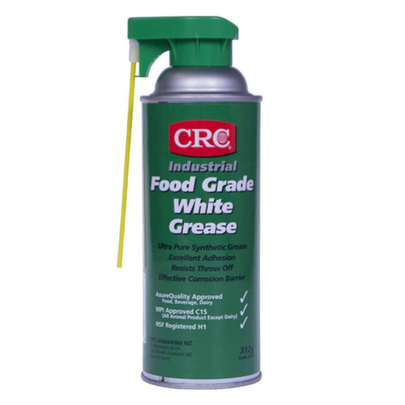 CRC General CRC Food Grade White Grease Aerosol 284g 3038 CRC Food Grade White Grease Aerosol 284g 3038 - NZ