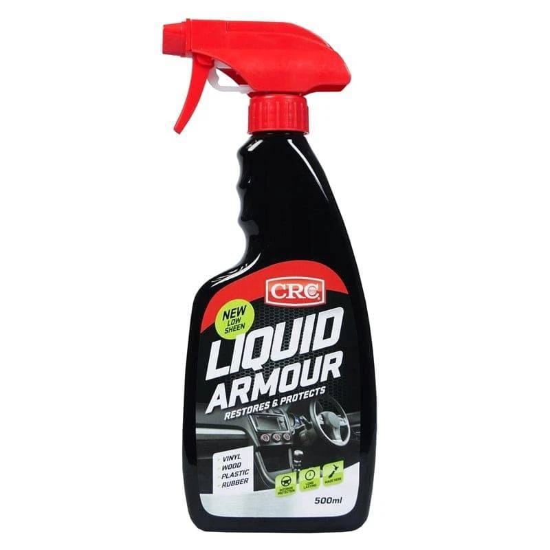 CRC Liquid Armour Trigger 500ml Premium Surface Protector Restores Shine on Vinyl Leather Plastic Car Interior