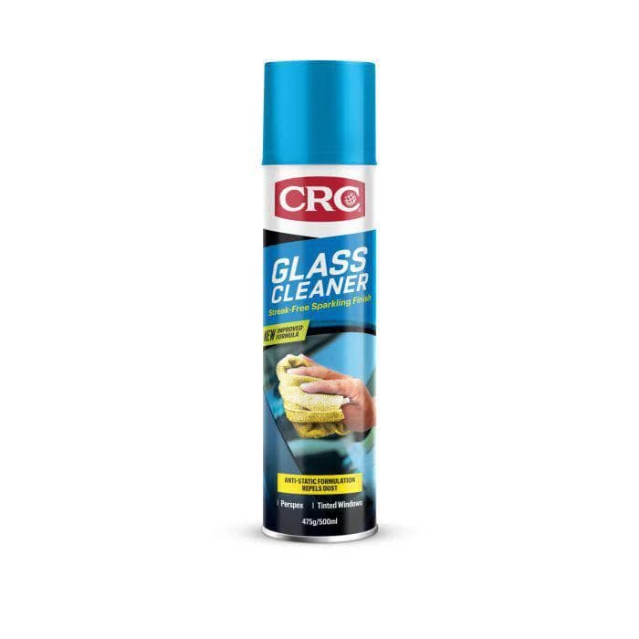 CRC Glass Cleaner CRC Glass Cleaner Aerosol 500ml CRC Glass Cleaner Aerosol 500ml Streak Free Shine