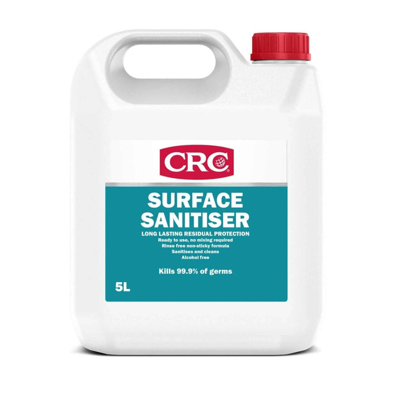 CRC General CRC Surface Sanitiser 5L CRC Surface Sanitiser 5L Multi Surface Disinfectant