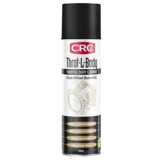 CRC Industrial Cleaners CRC Throt-L-Body Cleaner 500ml 5077 CRC Throt L Body Cleaner 500ml Throttle Body Cleaner