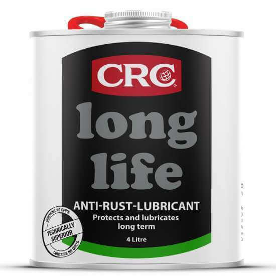 CRC Long Life Anti Rust CRC Long Life Anti Rust Lubricant Can 4L CRC Long Life Anti Rust Lubricant Can 4L - NZ