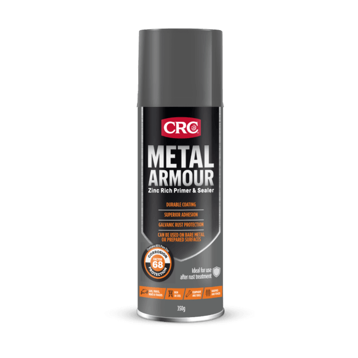 Metal Armour 350g  1754703 - Zinc rich primer and sealer for durable coating and rust protection.